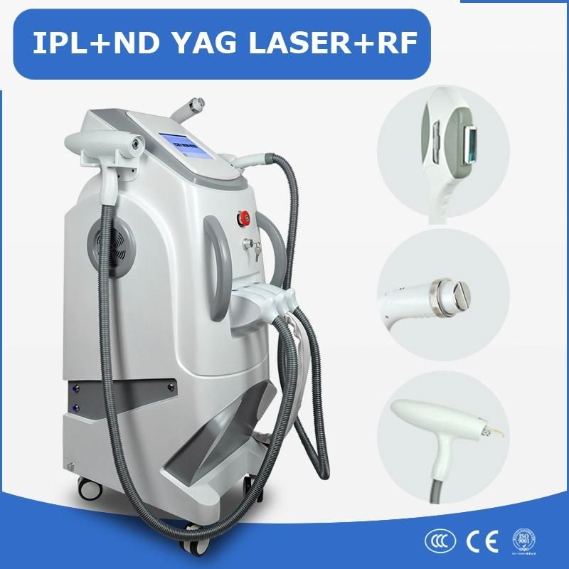 3 in 1 Shr E-Light RF IPL with Skin Rejuvenation Tattoo Removal Laser for Sale