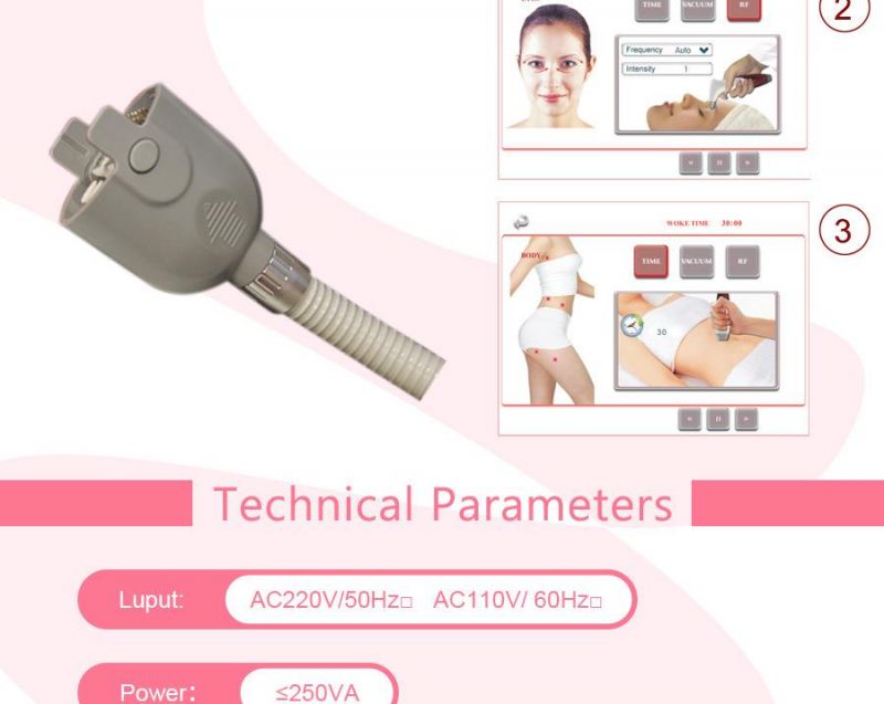 RF Skin Tightening Face Lifting Machine (CE Approved)