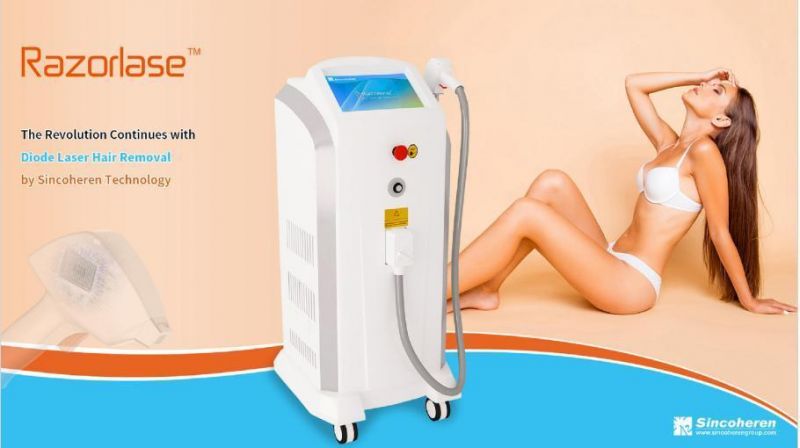 Factory Price Sincoheren 755nm 808 Nm 1064nm Diode Laser Soprano Ice Laser Hair Removal Machine