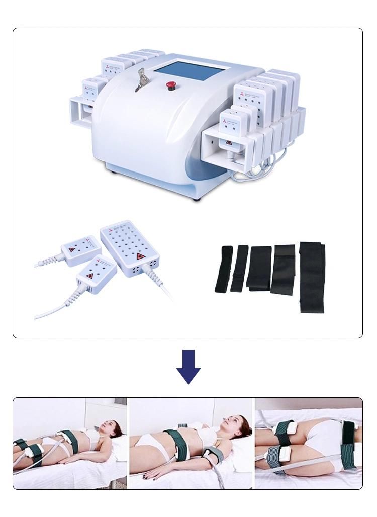 Factory Price Fat Cellulite Removal 650nm Lipolaser Lipolysis Beauty Machine