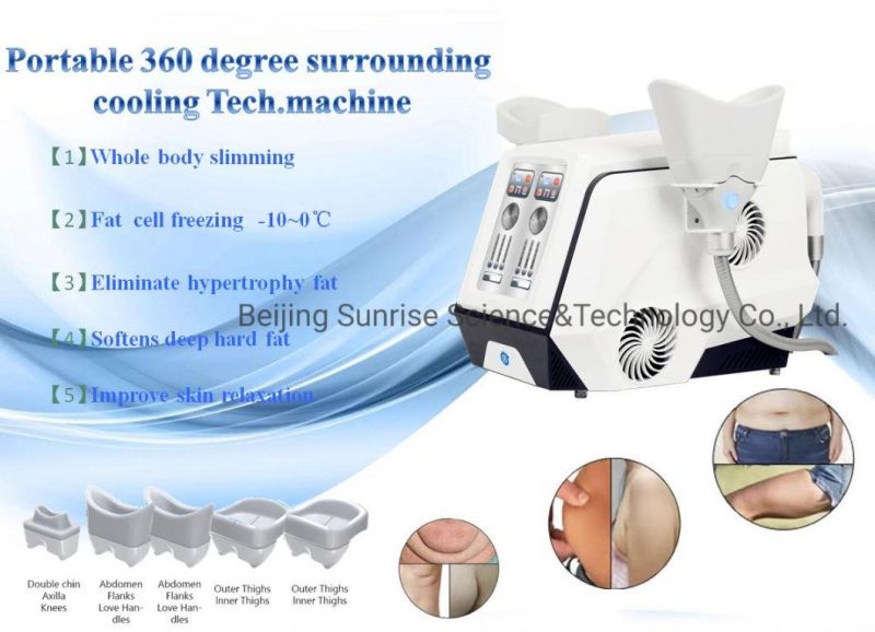 New Model Fat Removal Vacuum Cryolipolysis Slimming Machine Fat Cell Removal Fat Freezing 360 Cryolipolysis Slimming Cryotherapy