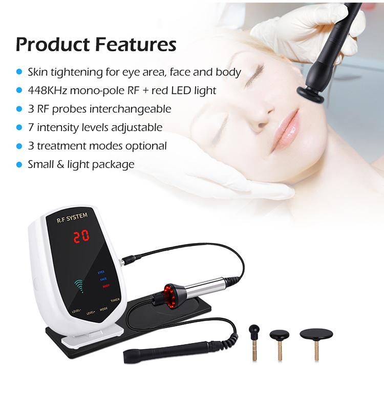 Konmison Customized Eye Face Body Radiofrecuencia Facial RF Beauty Device