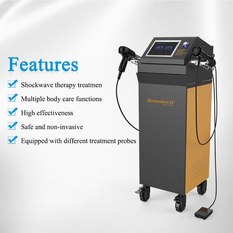 2 in 1 Portable Pain Relief Shockwave Therapy Machine Focued Shockwave Therapy Device
