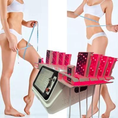 Portable Price Lipolaser Pads Body Slimming Weight Loss 5D Wavelength Lipolaser of 650 Nm 780 Nm 940 Nm Device Lipo Laser