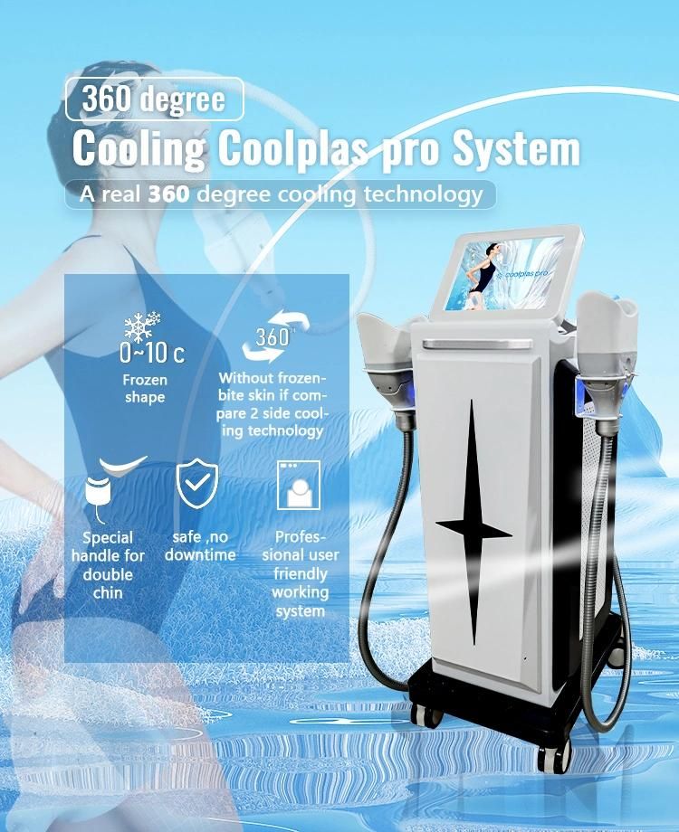 Sincoheren RF Skin Tightening Cryo Fat Freeze Skin Tightening Machine Cellulite Removal Cryolipolysis Slim 360 Cryolipolysis Machine