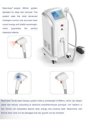 Hot Selling Portable 3 Wavelengths 755nm 1064nm 808nm Diode Laser Permanent Painless Hair Removal Beauty Machine
