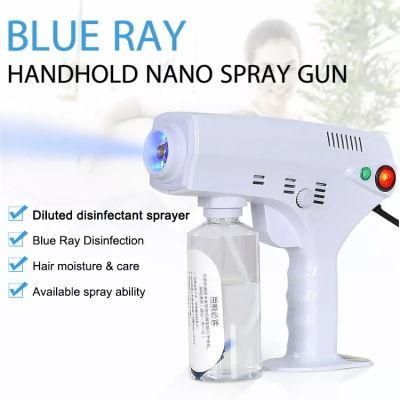 Blue Ray Handheld Nano Sterilization Spray Gun Disinfection Spray Fogger Machine