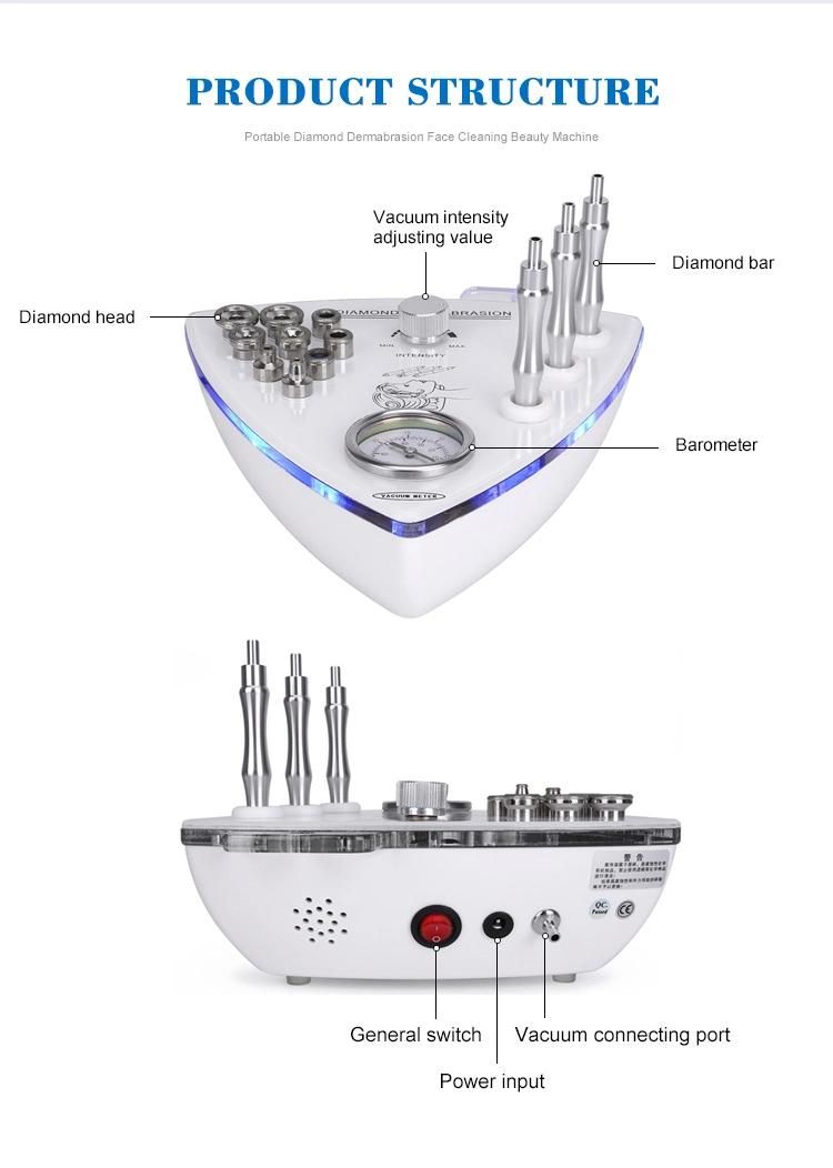 Face Cleaning Beauty Machine Diamond Dermabrasion Machine