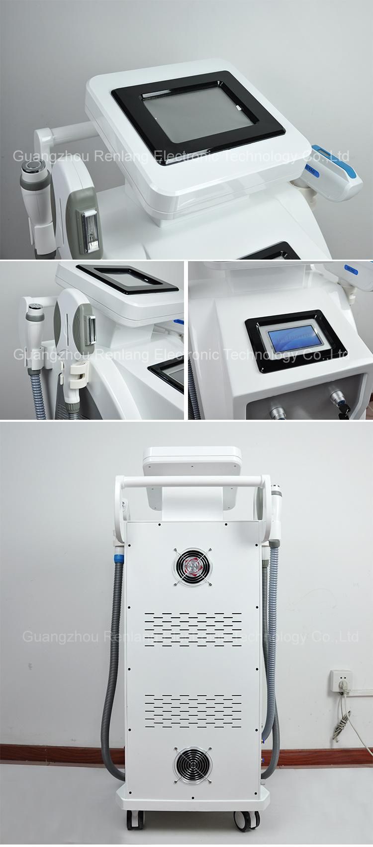 4 in 1 RF+E Light +ND YAG Laser Hair Removal /Tattoo Removal Beauty Machine