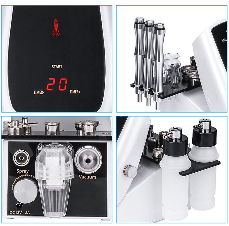 Portable Hydra Wet Skin Peeling Microdermabrasion Peel Machine Diamond Microdermabrasion Machine for Salon Professional