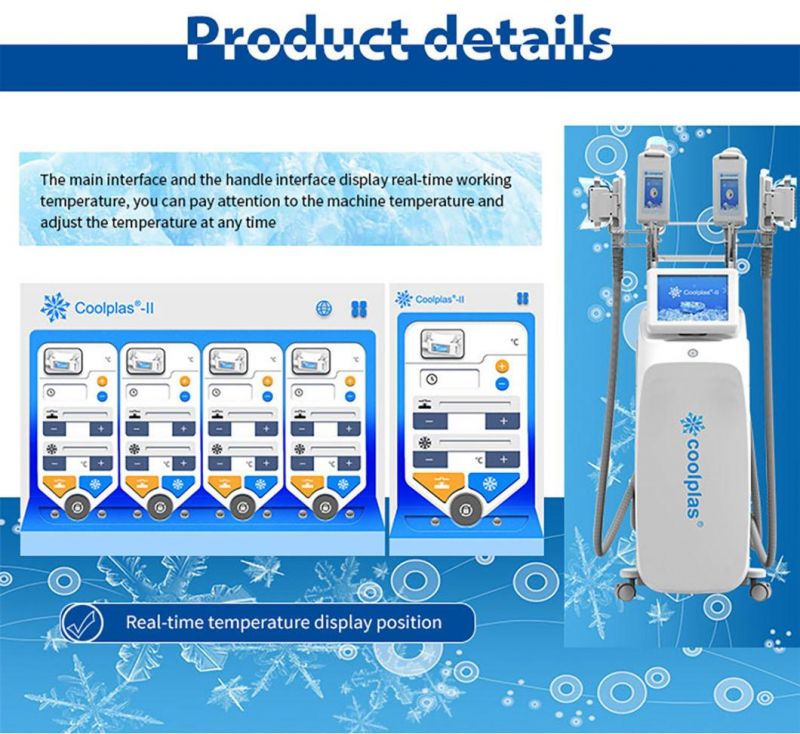 Sincoheren Cryolipolysis Double Chin Treatment Machine Coolplas Cool Machine Weight Loss Body Shaping Machine