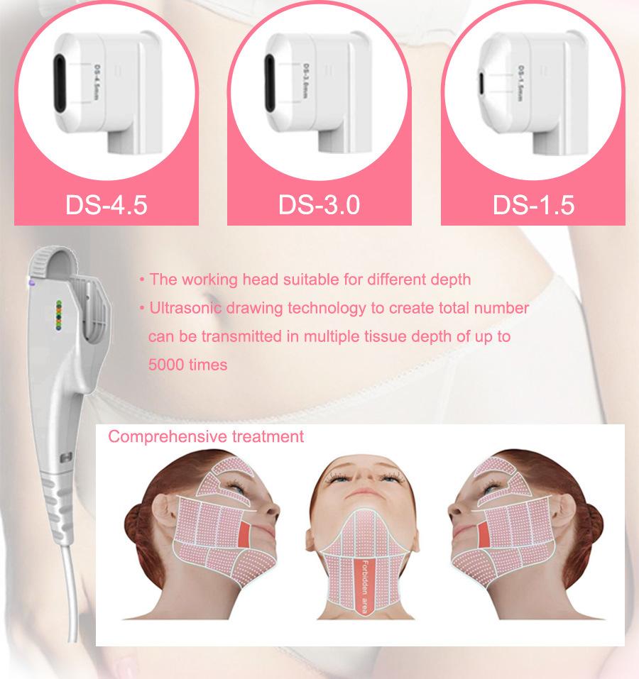 Hifu Focused Ultrasound Face Lift Hifu Beauty Machine (FU4.5-3S)