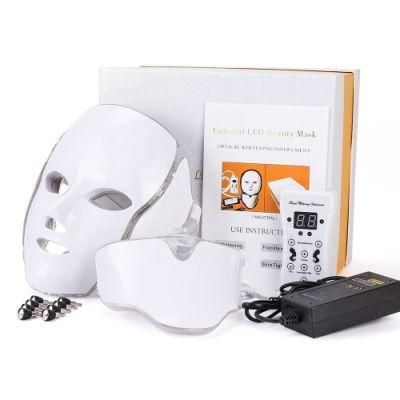 Wholesale Use 7 Colors Light Therapy LED Facial Mask