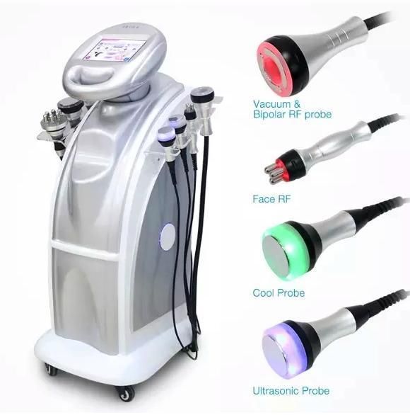 Lipocavitation Professional 40K 60K 80K 6 In1 Cavitation 25K Ultrasonic Lipolaser 40kHz 80kHz Cavitation RF Slimming Device