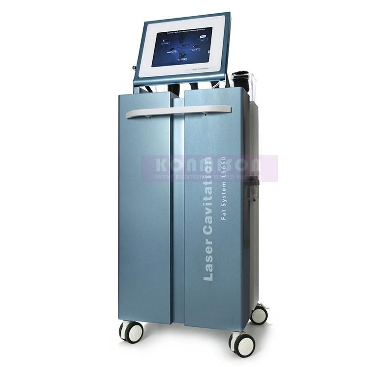 Vertical Lipo Laser Cavitation Vacuum RF Slimming Machine