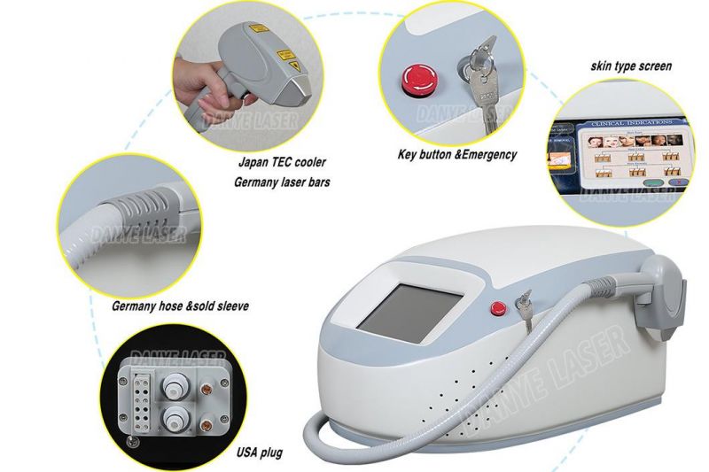 Medical Beauty Equipment Hair Removal Machine Laser Diode 808nm