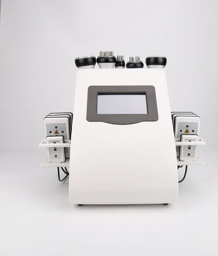 Wholesale Beauty Equipment 6 in 1 40K Weight Loss Ultrasonic Cavitation Laser Liposuction Body Slimming Machine