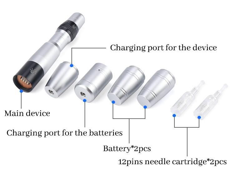 Wireless Electric Micro Needling LED Photon Derma Pen