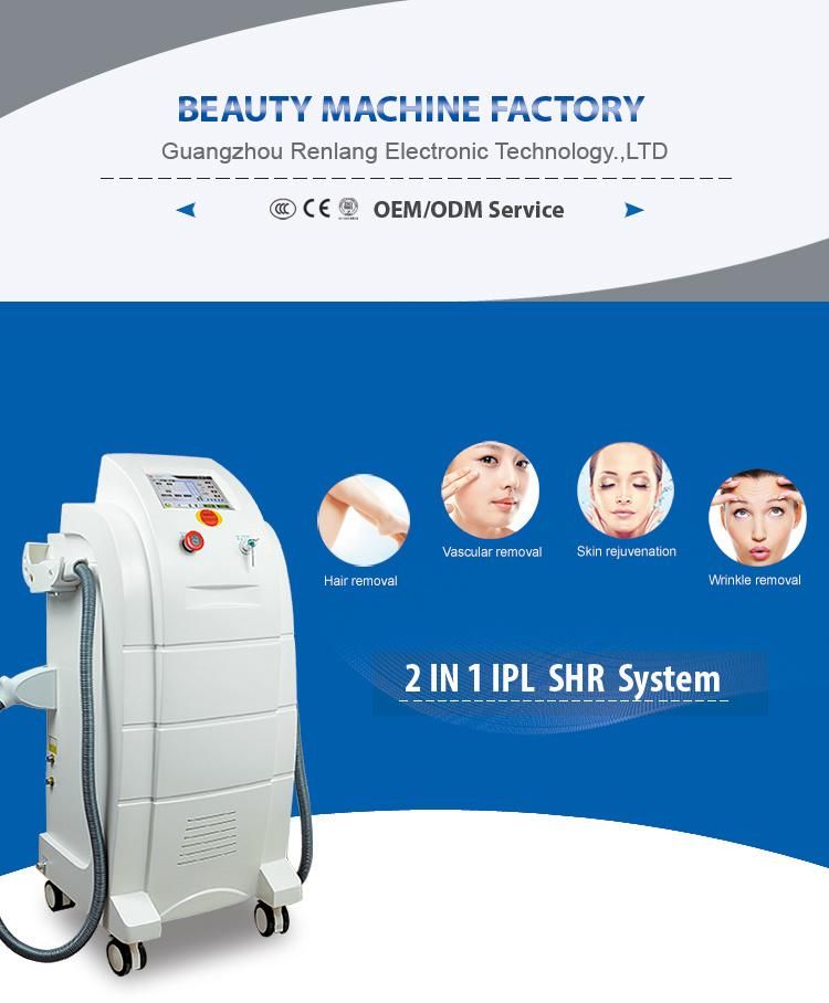 Powerful Hair Removal Vertical Opt Laser Machine