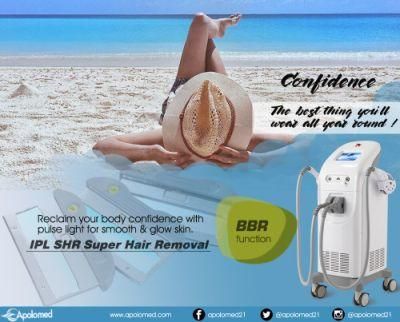 Floor Standing IPL Shr Hair Removal Beauty Machine HS-660