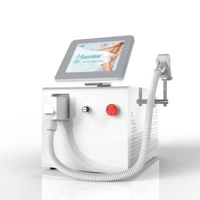 Portable Diode Laser 808nm Fiber Coupled Hair Removal Machine