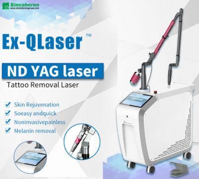 Sincoheren Q Switch ND YAG Tatto Removal with FDA Medical CE Certificate Ndyag Laser Machine