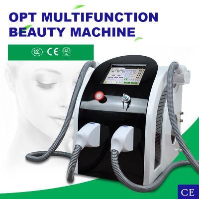 2018 Portable Elight Double Opt IPL Hair Removal Machine with Ce Approval