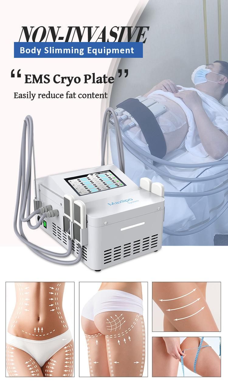 New Tech EMS Conbime Cryo Freeze Functions Body Shaping Machine