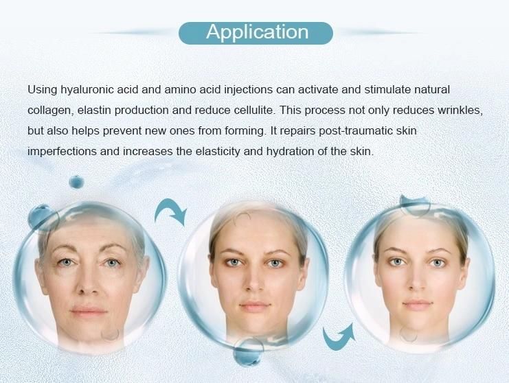 Skin Rejuvenation Anti Wrinkle Hydration Serum Non Cross Linked Hyaluronic Acid Meso Serum