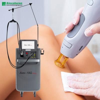 Sincoheren Medical Beauty Laser in Long Pulse Alex Laser Alexandrite Laser Advanced Hair Removal Alex Laser Machine