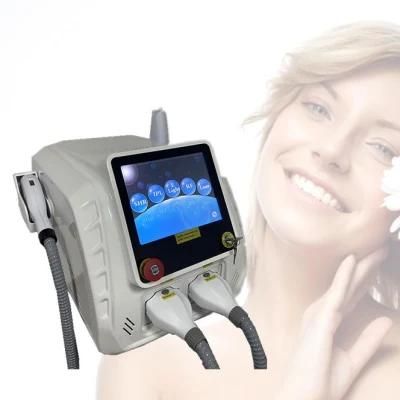 2 in 1 Multifunctional Beauty Equipment Opt IPL Hair Removal Machine Elight ND YAG Laser Tattoo Removal Face Lifting