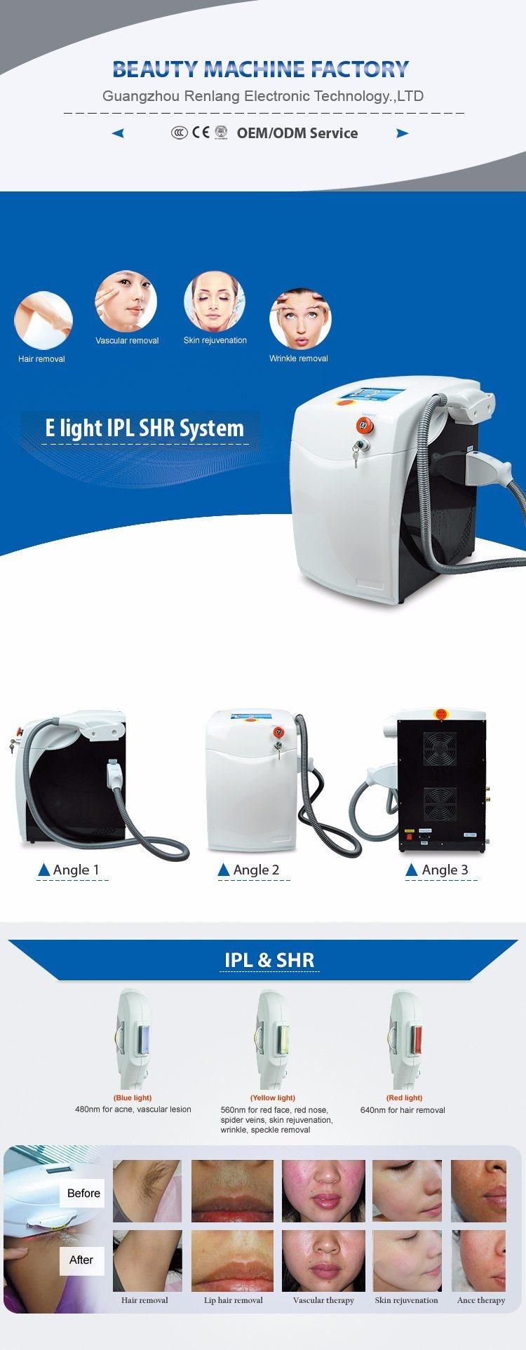 Beauty Salon Shr / IPL /Elight Equipment for Hair Removal