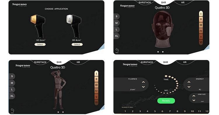 Medical CE Approved Soprano Ice Platinum Laser 755 808 1064