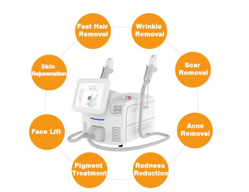 IPL Vascular Removal Permanent Hair Removal Machine Intensive Pulsed Light Hair Remvoal Device