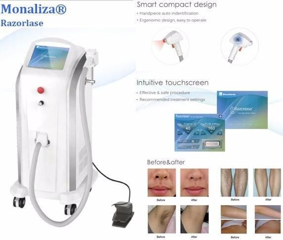 Beauty Salon Machine Sincoheren Beijing New Product Aesthetic Machine 808nm Diode Laser Hair Removal