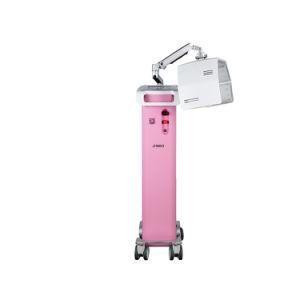Vertical Pink Skin Care &amp; Acne Removal Device with Four LED Light