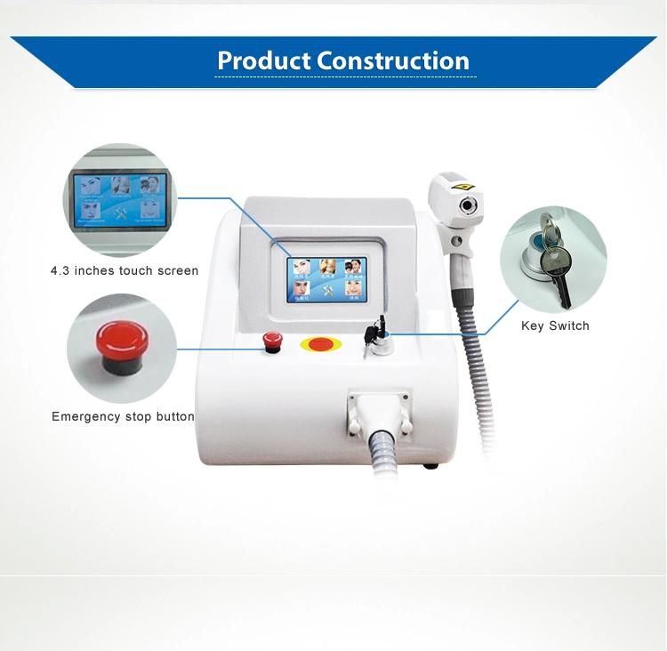 Q Switched ND YAG Laser / 532 &1064 &1320nm Diode Laser Tattoo Removal Machine Price/ Carbon