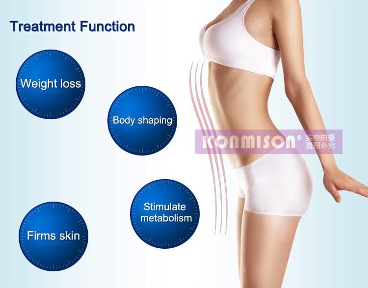 6 in 1 Cavitation RF Vacuum Lipo Laser Slimming Machine with Ce