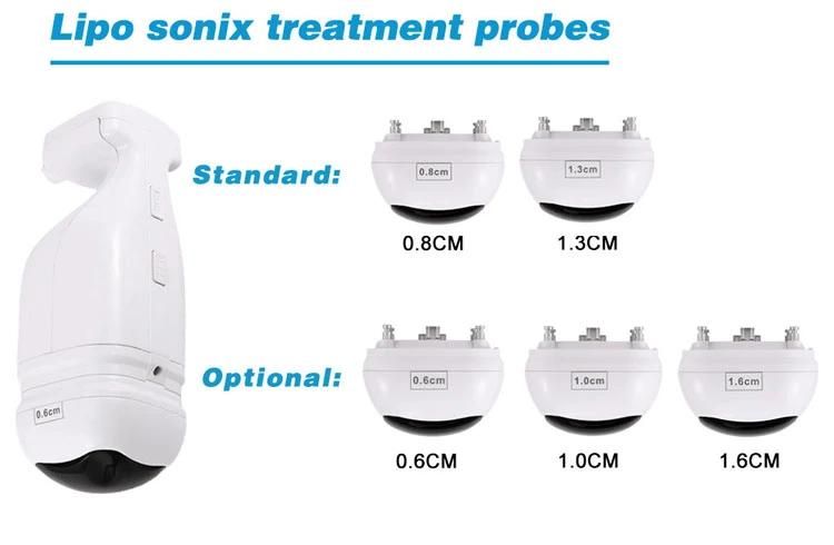3 in 1 Lipo Sonix +4D Hifu+Vmax Hifu for Face Lift Skin Tightening Body Slimming Anti Wrinkle Multi-Function Machine