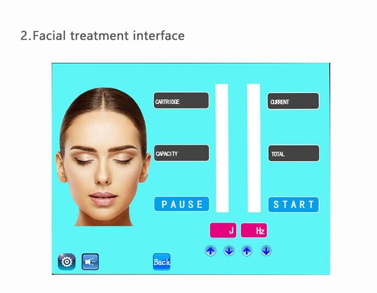 Salon Used 360 Hifu Face Equipment for Face Lifting