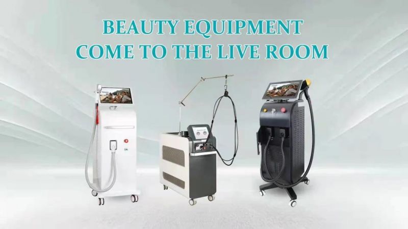 4K 15.6inch Screen Diode Laser Hair Removal 755 808 1064nm Soprano Titanium for Beauty Salon