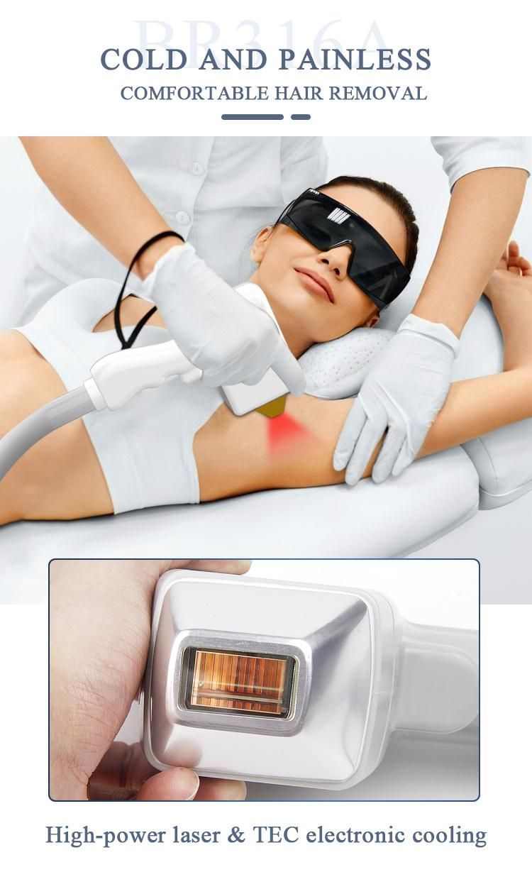Factory Competitive Price Painless 808 Diode Laser Hair Removal Machine