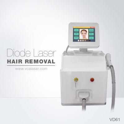 Beijing Vca Best Painless High Technology 808 Soprano Diode Laser Hair Removal Machine with Big Spot