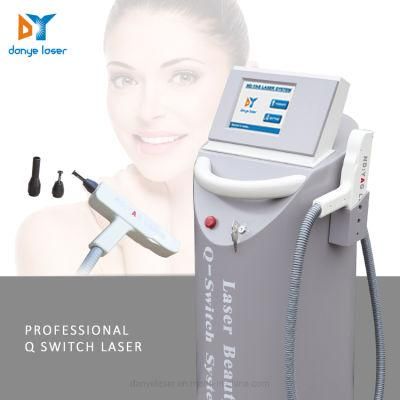 Aesthetic Equipment Q-Switch Laser Pigment Removal 1064 532 1320 Tattoo Removal ND YAG