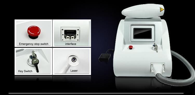 OEM/ODM Beauty Device 1064 Nm 532 Nm ND YAG Laser Q-Switched ND YAG Laser Tattoo Removal Machine