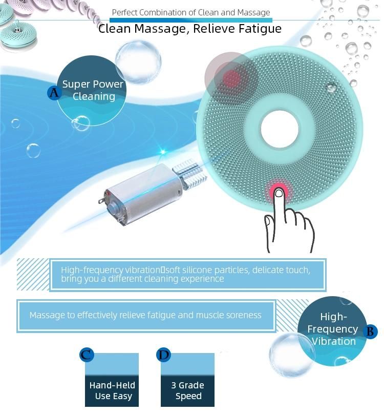 OEM Hydrogen Portable Body Massager Face Massage Facial Face Body Electric Massager