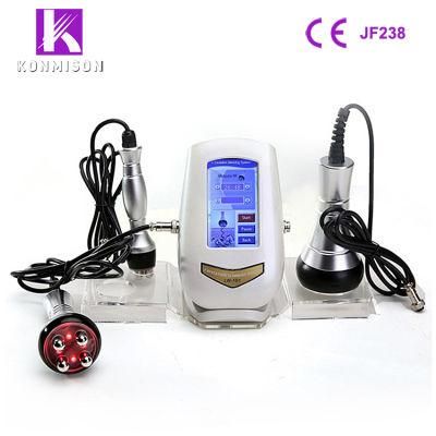 Ultrasonic Cavitation RF Slimming Machine 3 in 1 Mini Size for Home Use Weight Loss