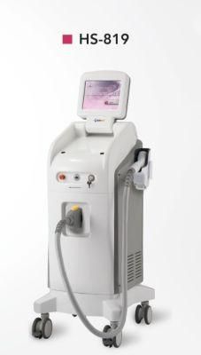Hair Removal Diode Laser Medical CE Aesthetica Standard Diode Laser 3 Different Wavelength Handpiece Vertical Beauty Equipment HS-819 Apolo