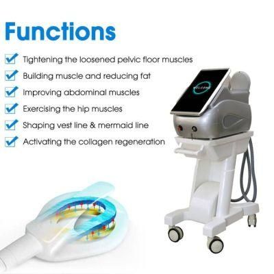 2022 Newest EMS Muscle Electromagnetic Non-Invasive Slim Beauty Machine Emslim Machine EMS Burning Fat EMS Machine