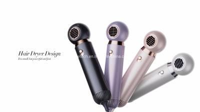 High Speed Travel Size Hair Dryer with Cool Shot Function High Wind Speed 18m/S with CE